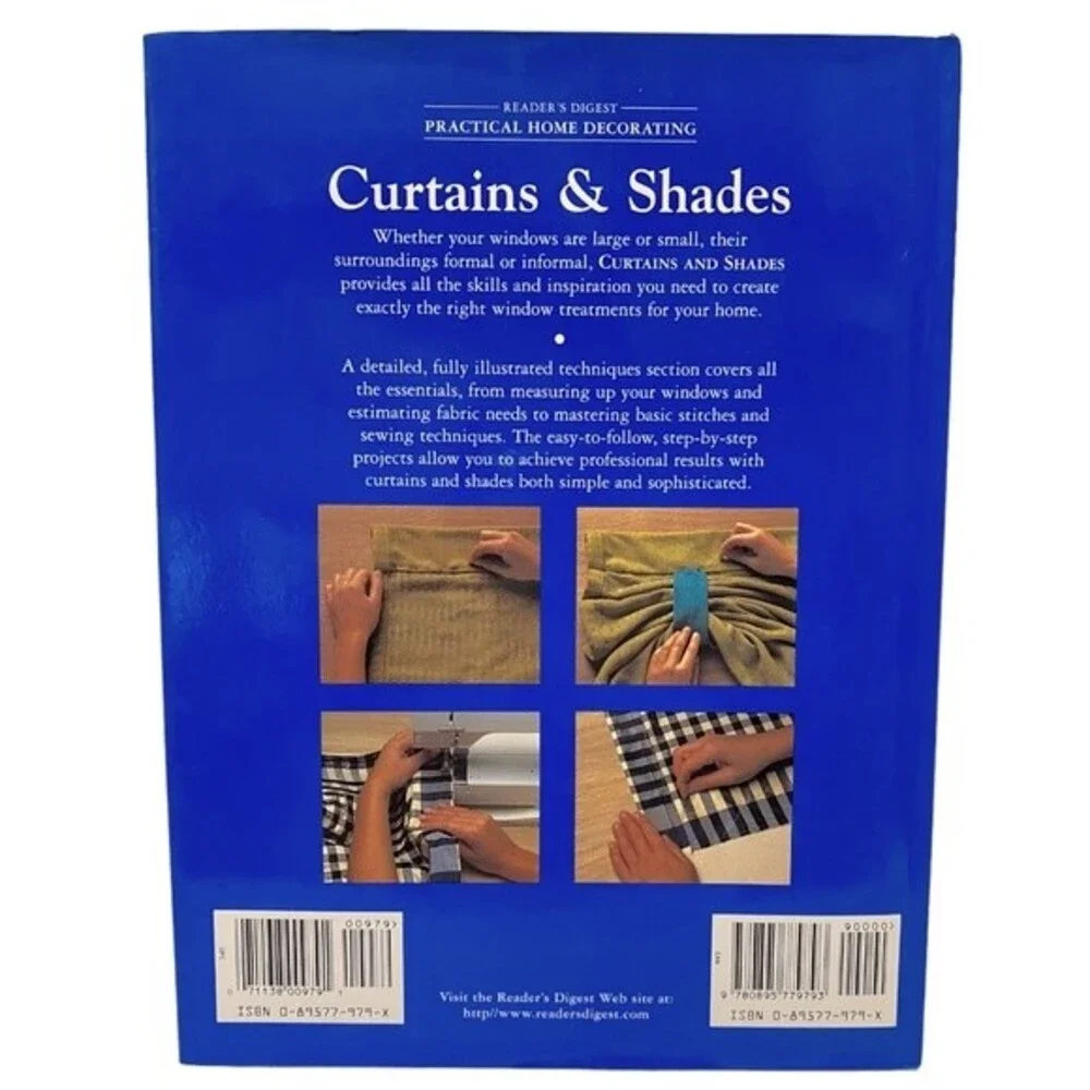 Book Reader’s Digest Practical Home dDecorating: Curtains & Shades
